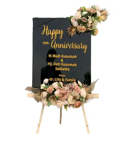 Papan Bunga Akrilik Kuta Baro